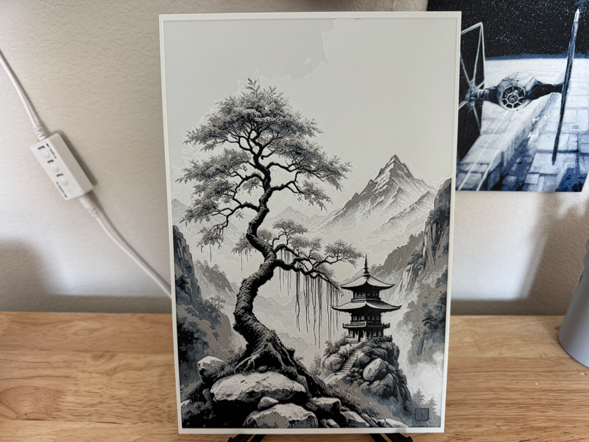 B&W Japanese Art - 4 color