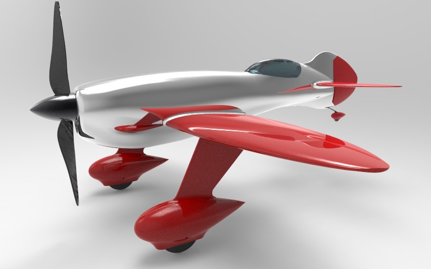 GEE BEE R3 Model Airplane