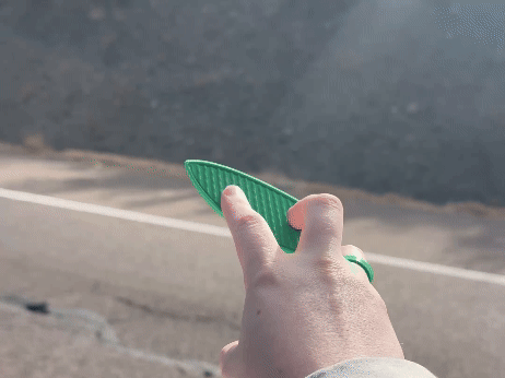 Finger Surfboard