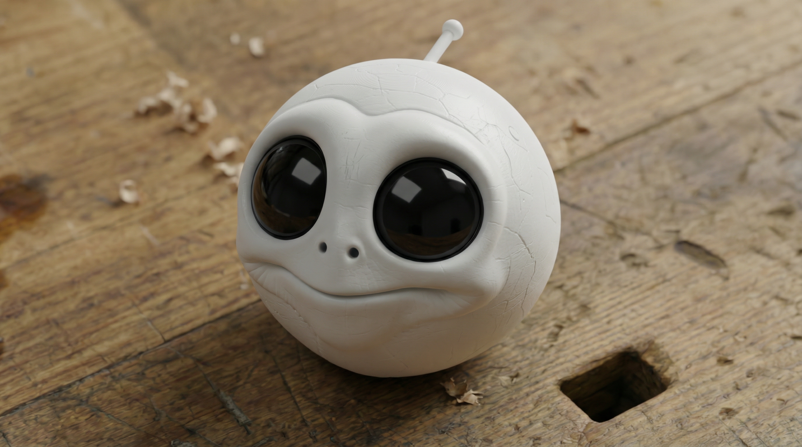Quirky Alien Head