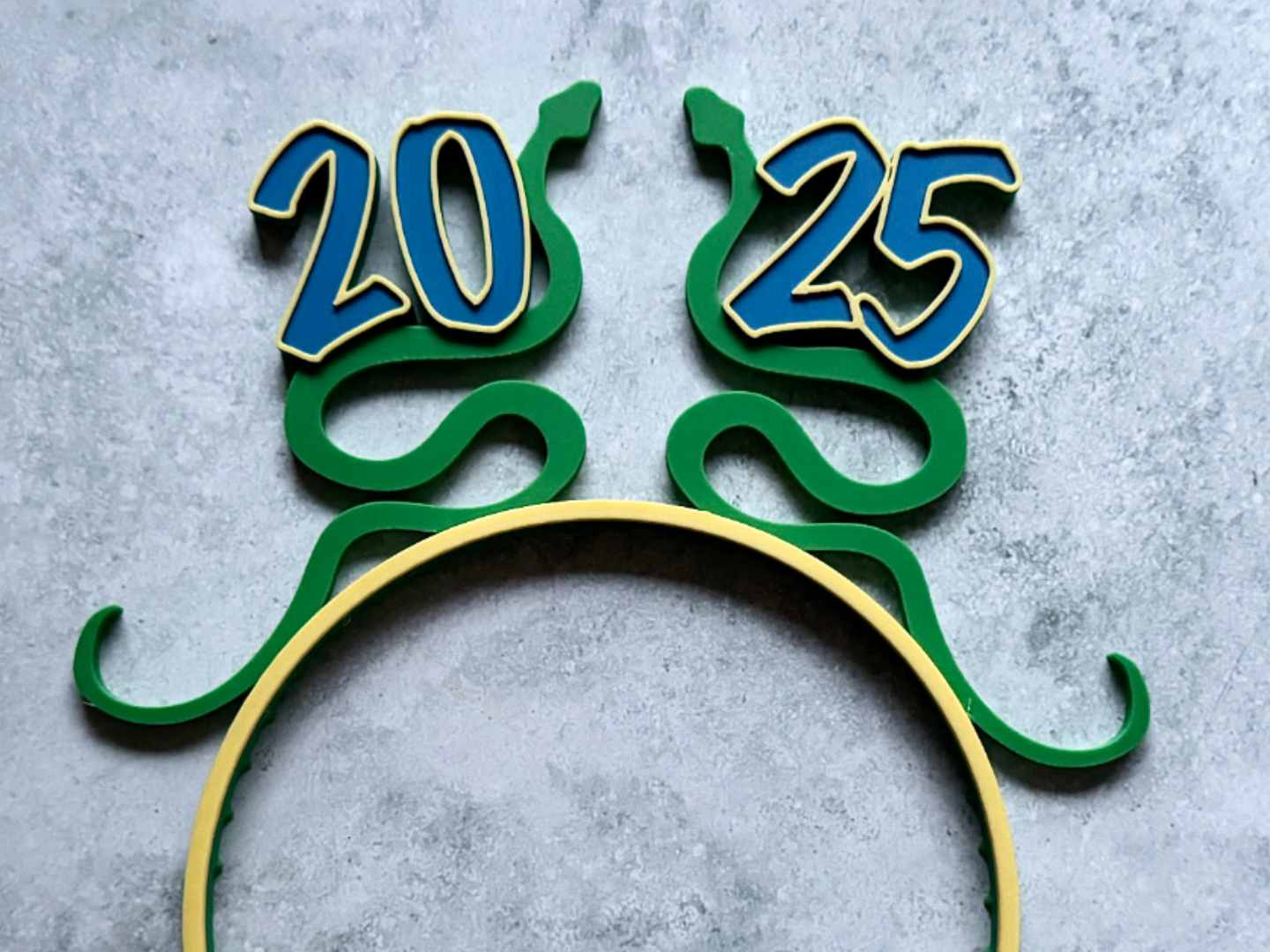 New Years Headband - Snake Into 2025!
