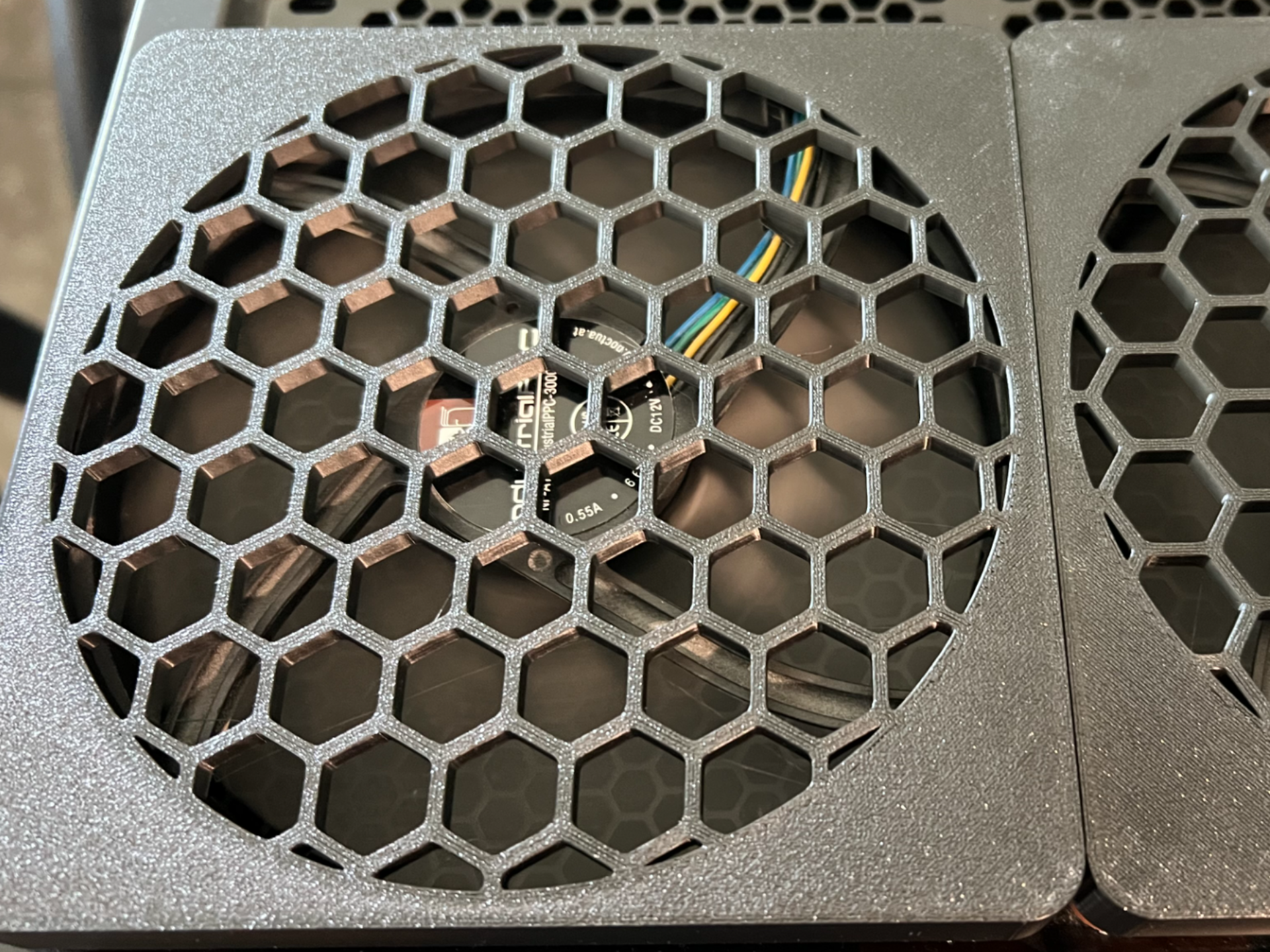 140mm Fan Grill Cover (Friction Fit)