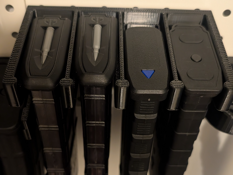 AR Mag pegboard holder