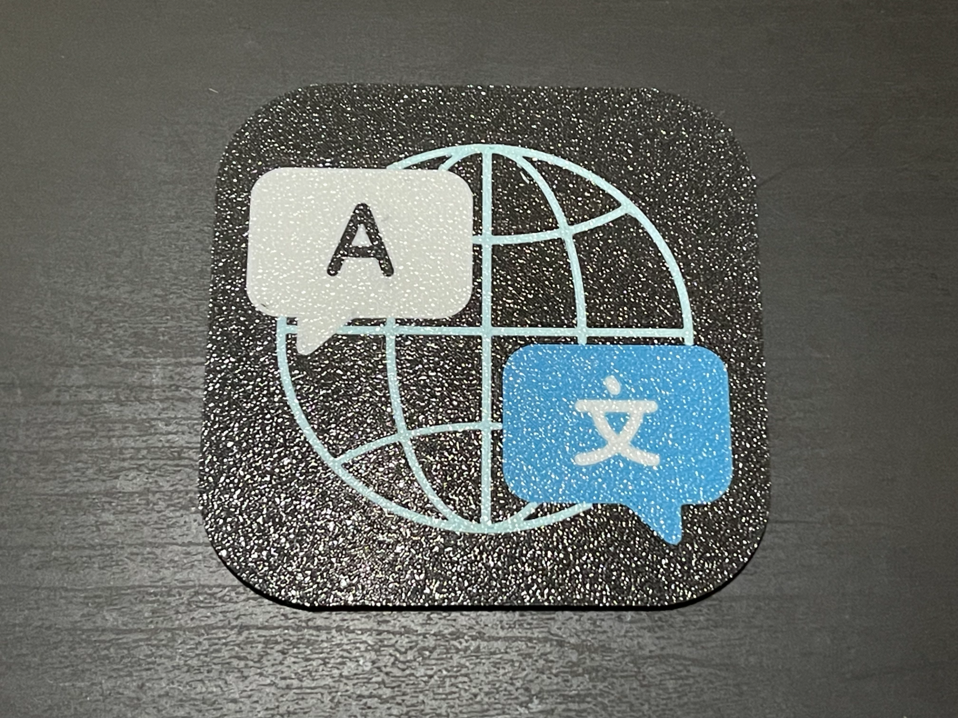 Translate App Icon for iPhone Coaster
