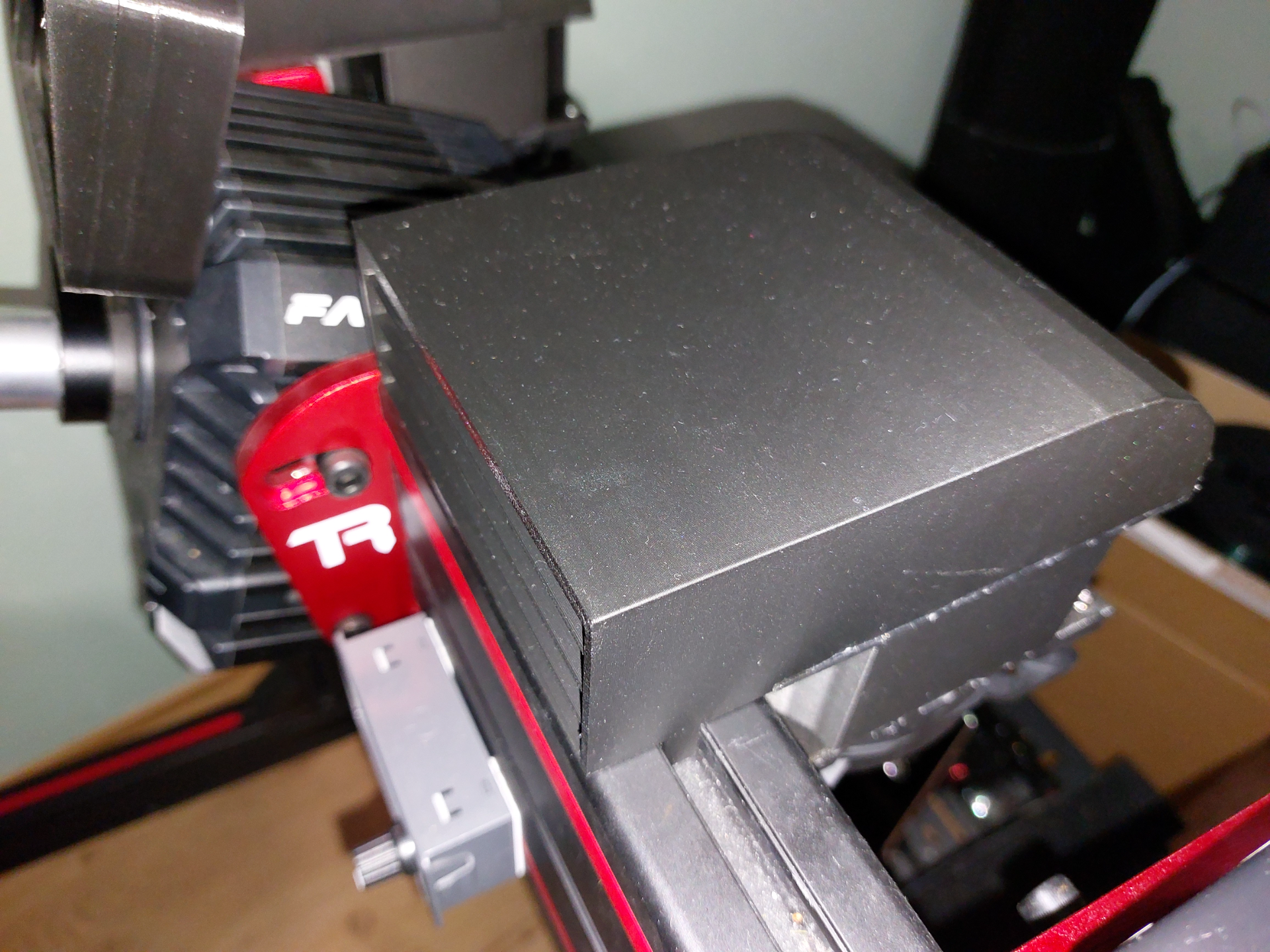 120mm fan square Airfunnel 4 sim rig alu profile