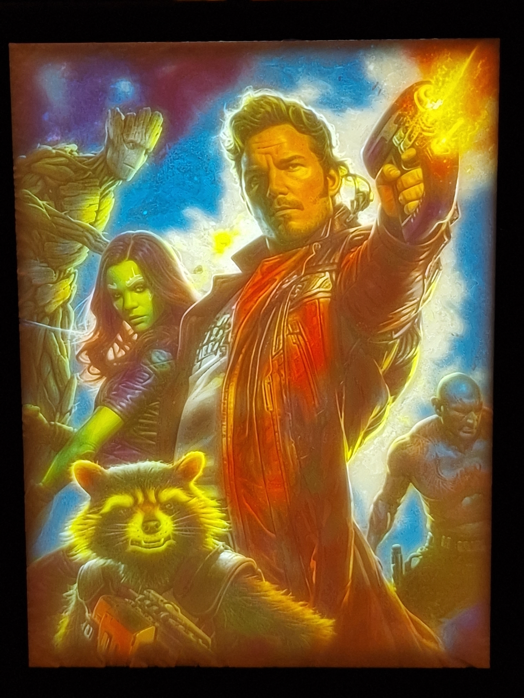 Guardians of the Galaxy - Lithophane