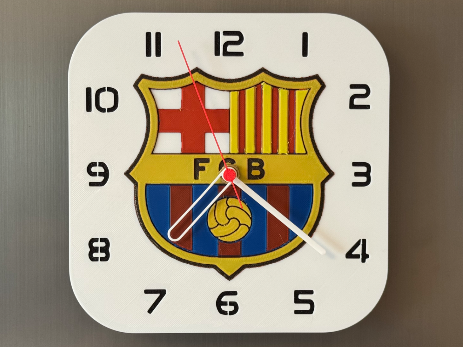 Wall / Desk Clock FC Barcelona