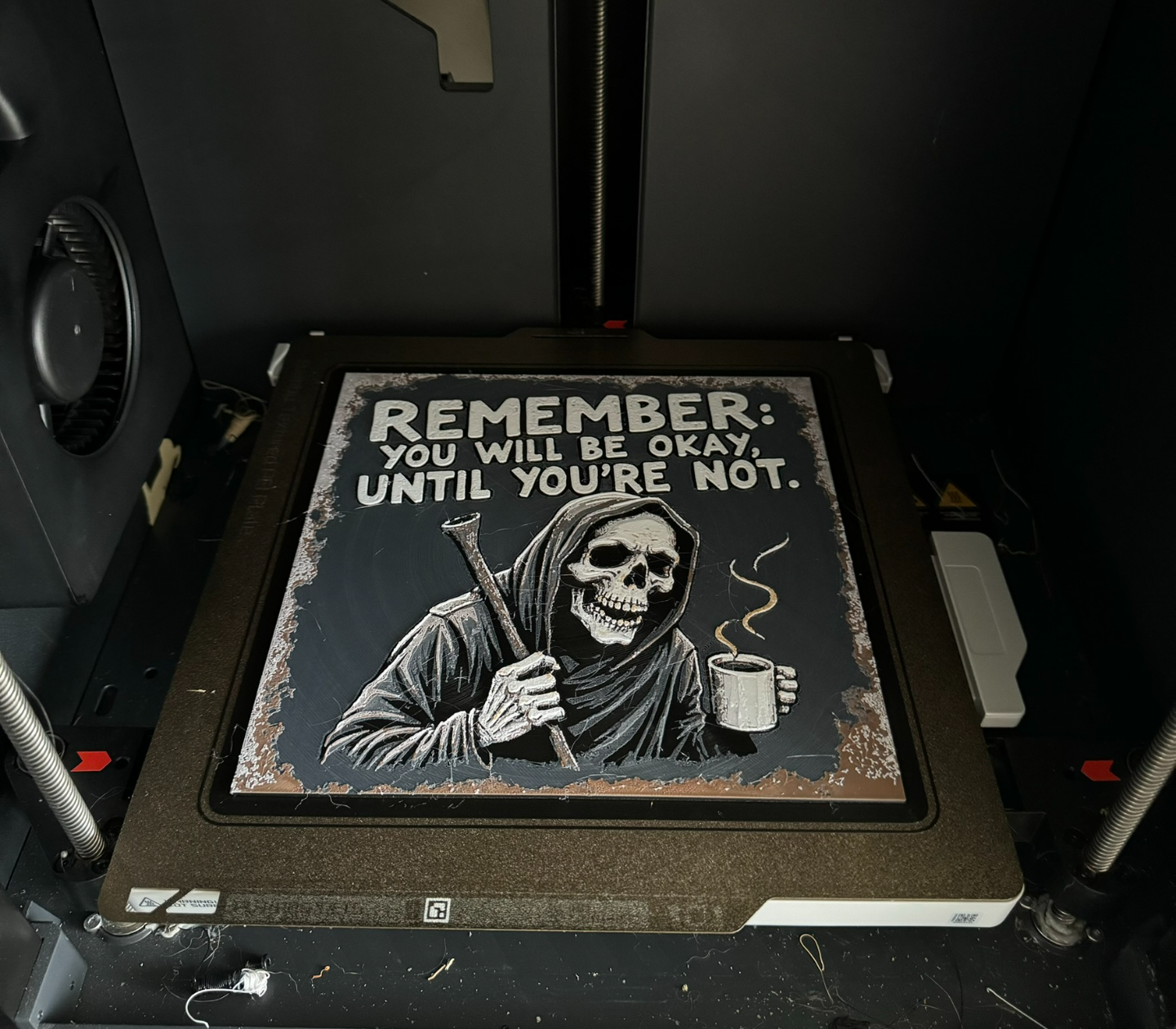 REMEMBER YOU WILL BE OKAY UNTIL YOU'RE NOThueforge