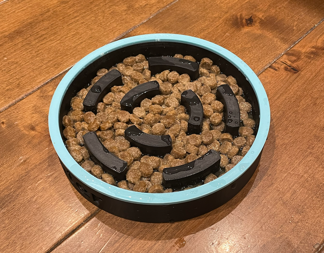 Enrichment / slow feed bowl