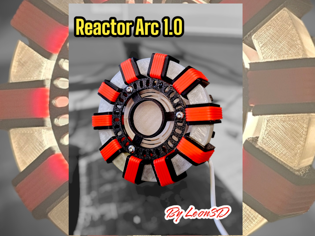 Reactor Arc Iron Man with Kit 001 Led