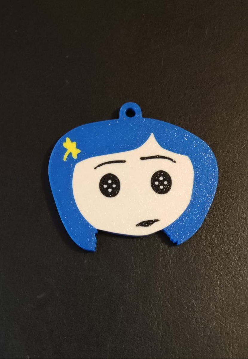 Coraline Keychain