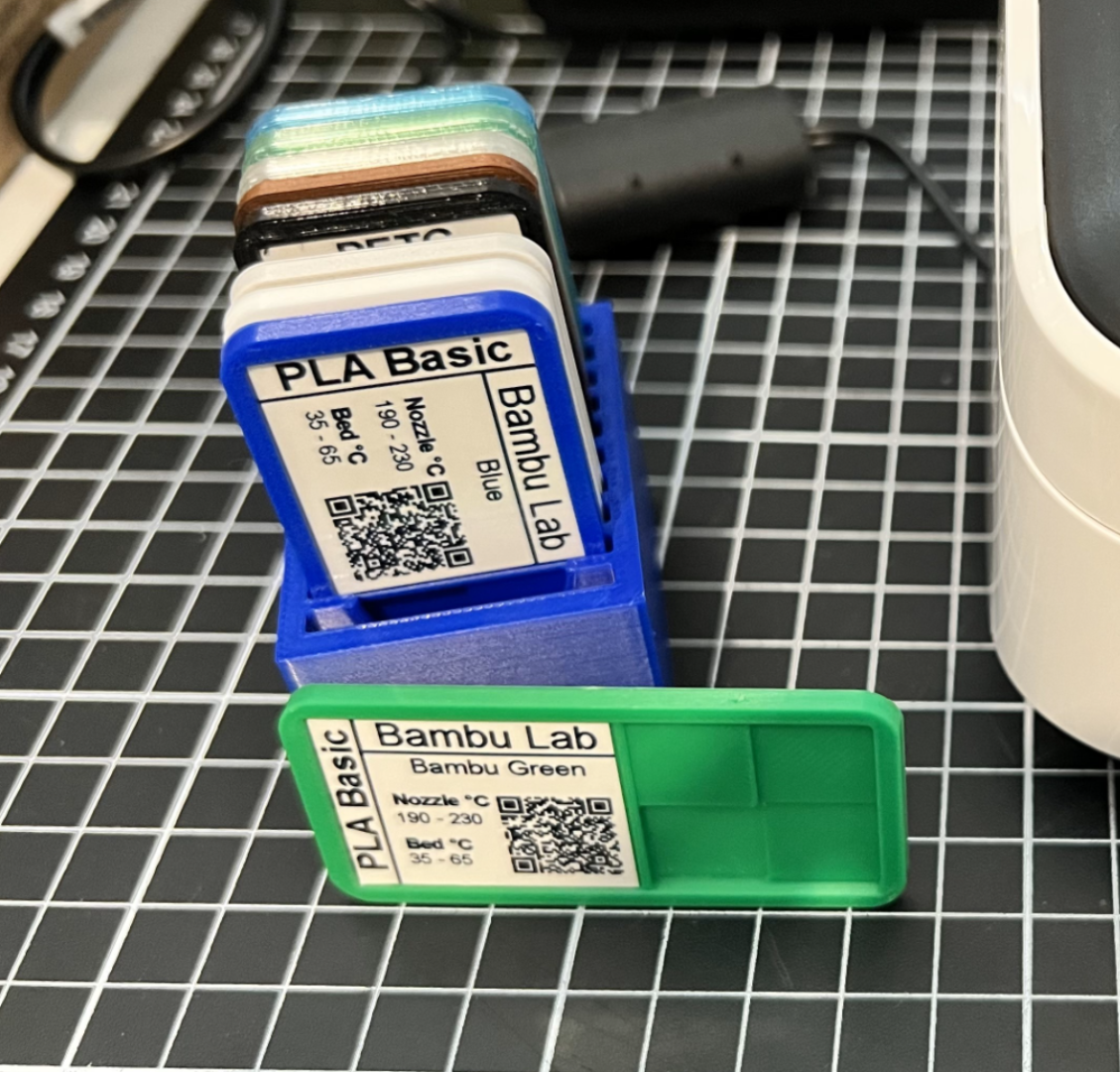 Filament Sample Chip and Box