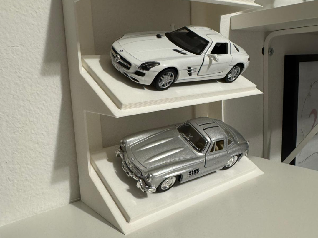 Modular Diecast Car Display Shelf / Desk Stand