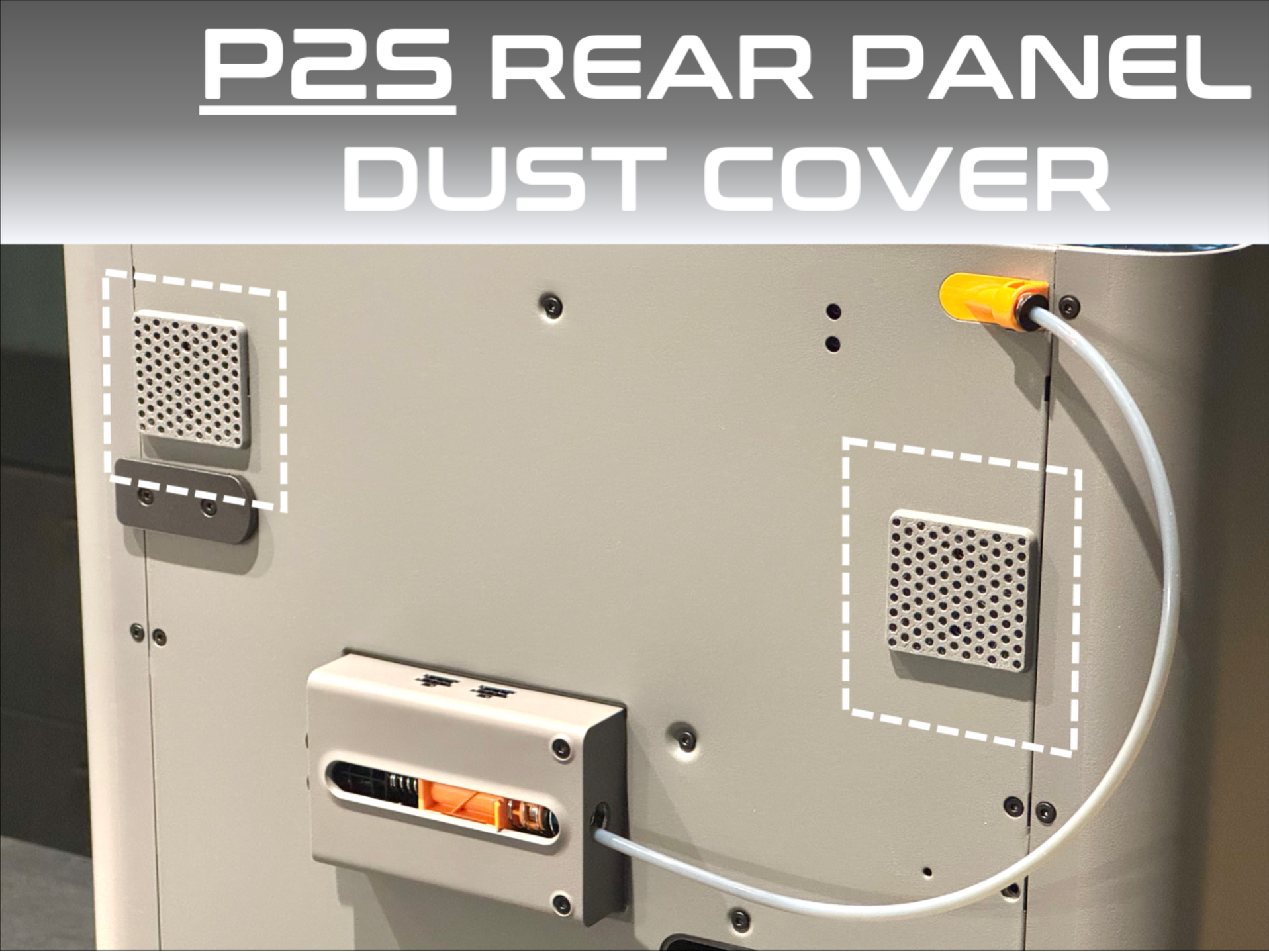 Bambu Lab P2S XY Belt Dust Cover