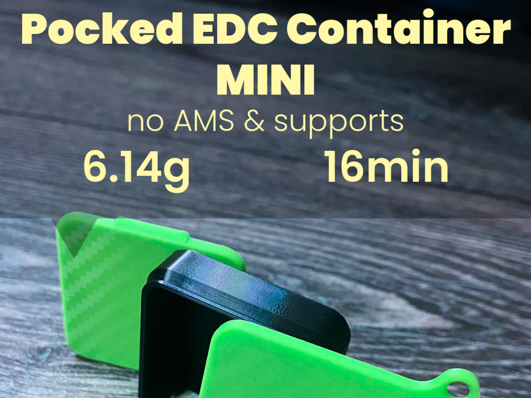 Pocket EDC container MINI