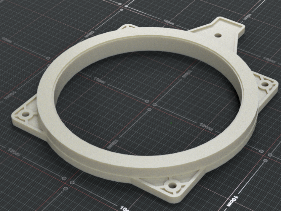 KIA OPTIMA 6.5" speaker adapters (Strong)