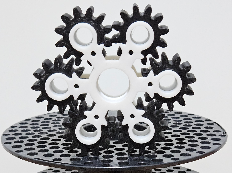 Snowflake Gear Fidget Spinner