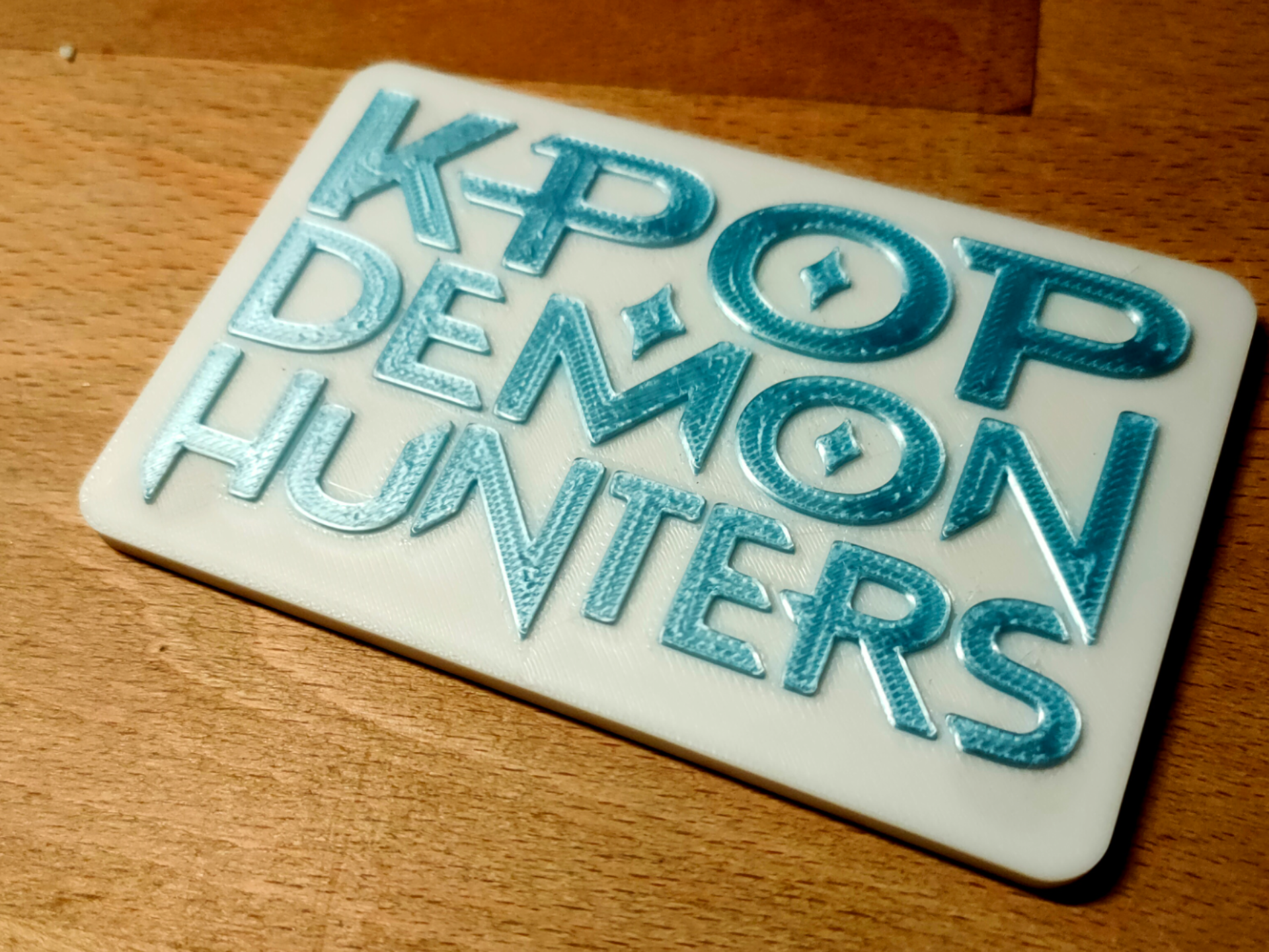 Fridge magnet Kpop demon hunter logo