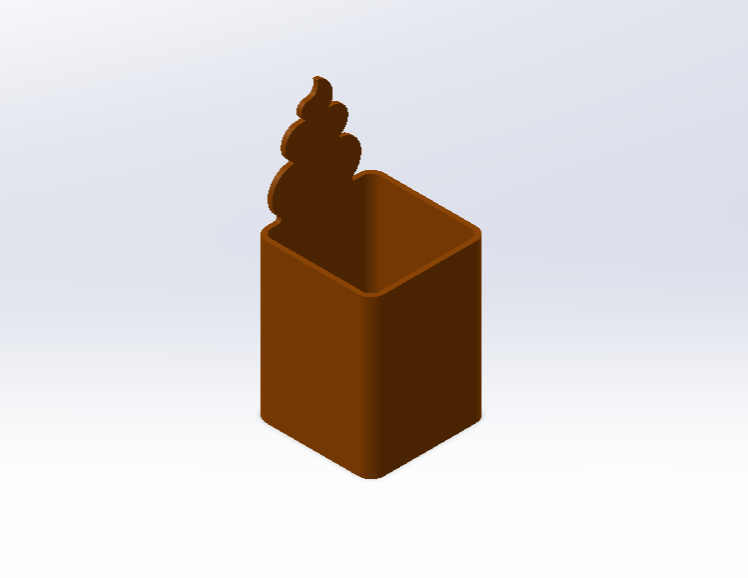 Filament (Poop) Catcher / Chute for Bambu Lab P1S