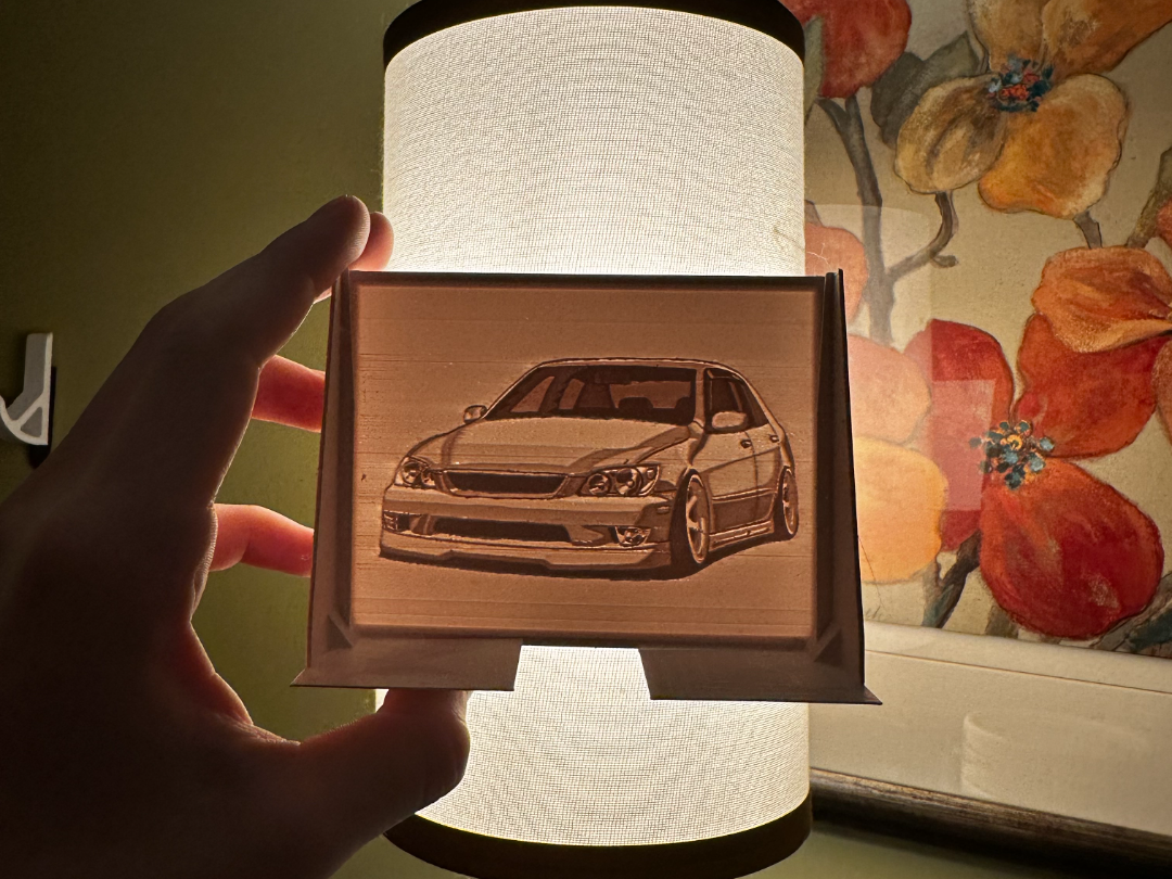 Lexus is300 Lithophane ( Altezza )
