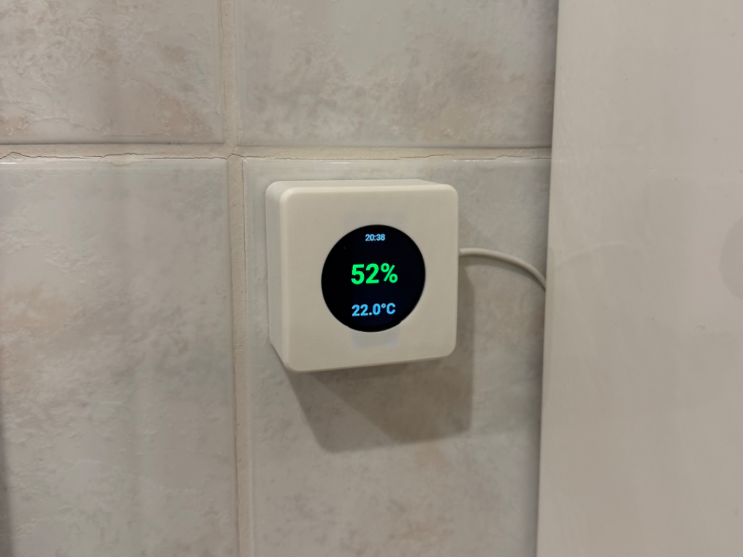 Feuchtigkeitssensor mit Temperaturanzeige ESP Home