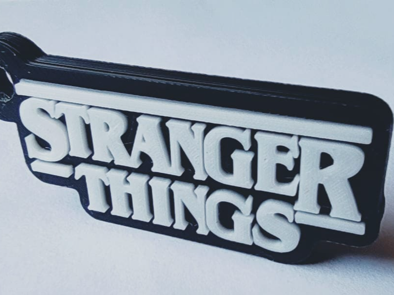 Stranger Things - Logo Keychain