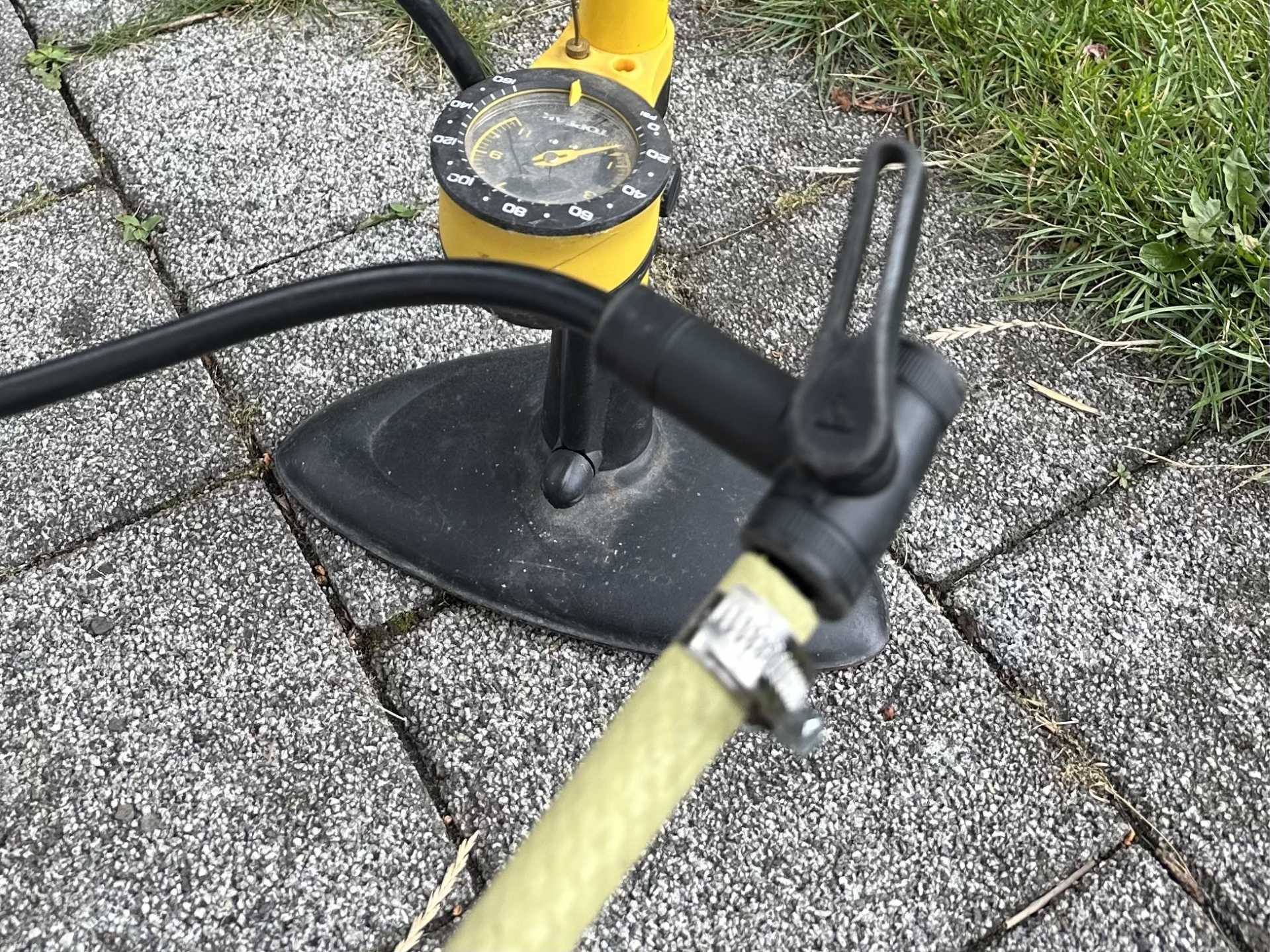 Joe Blow Sports Bicycle Pump Adapter to Water Hose