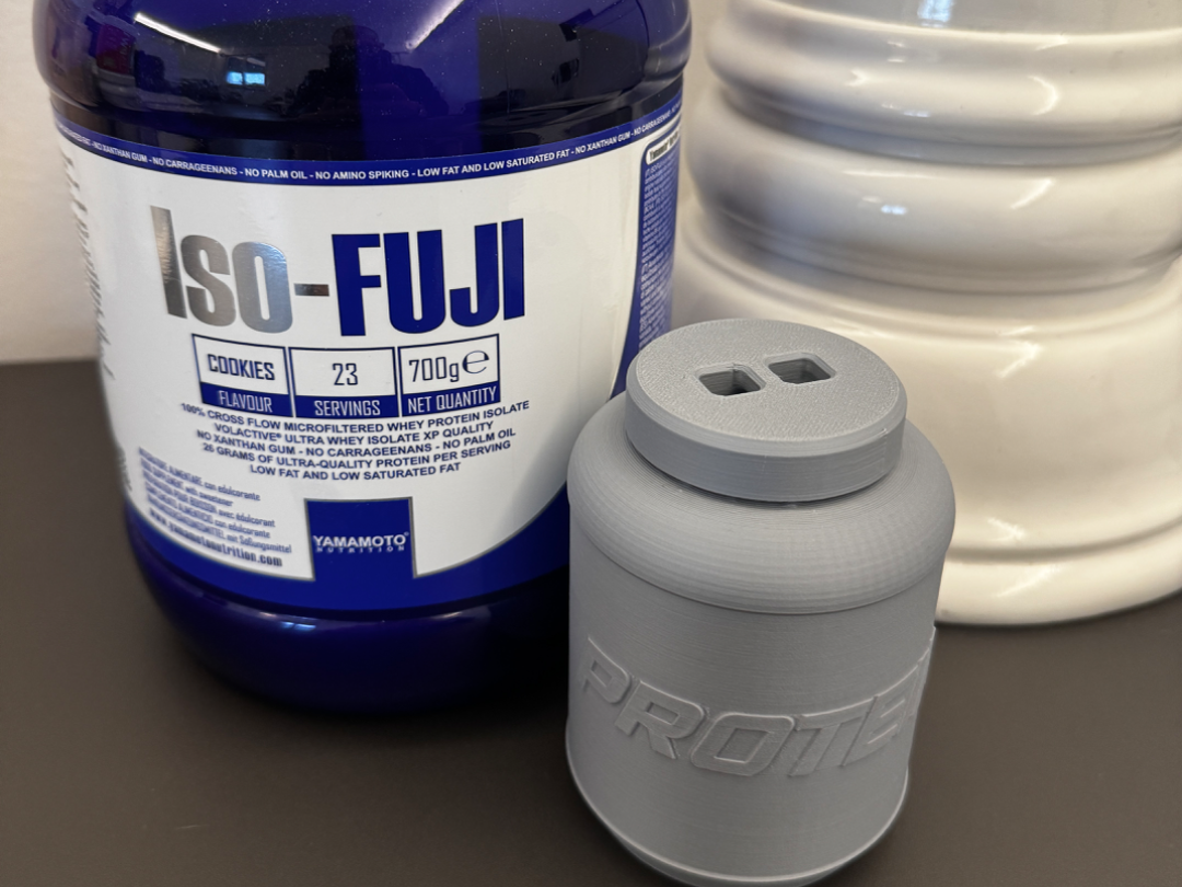 Portable protein container (Gym) - multiple items