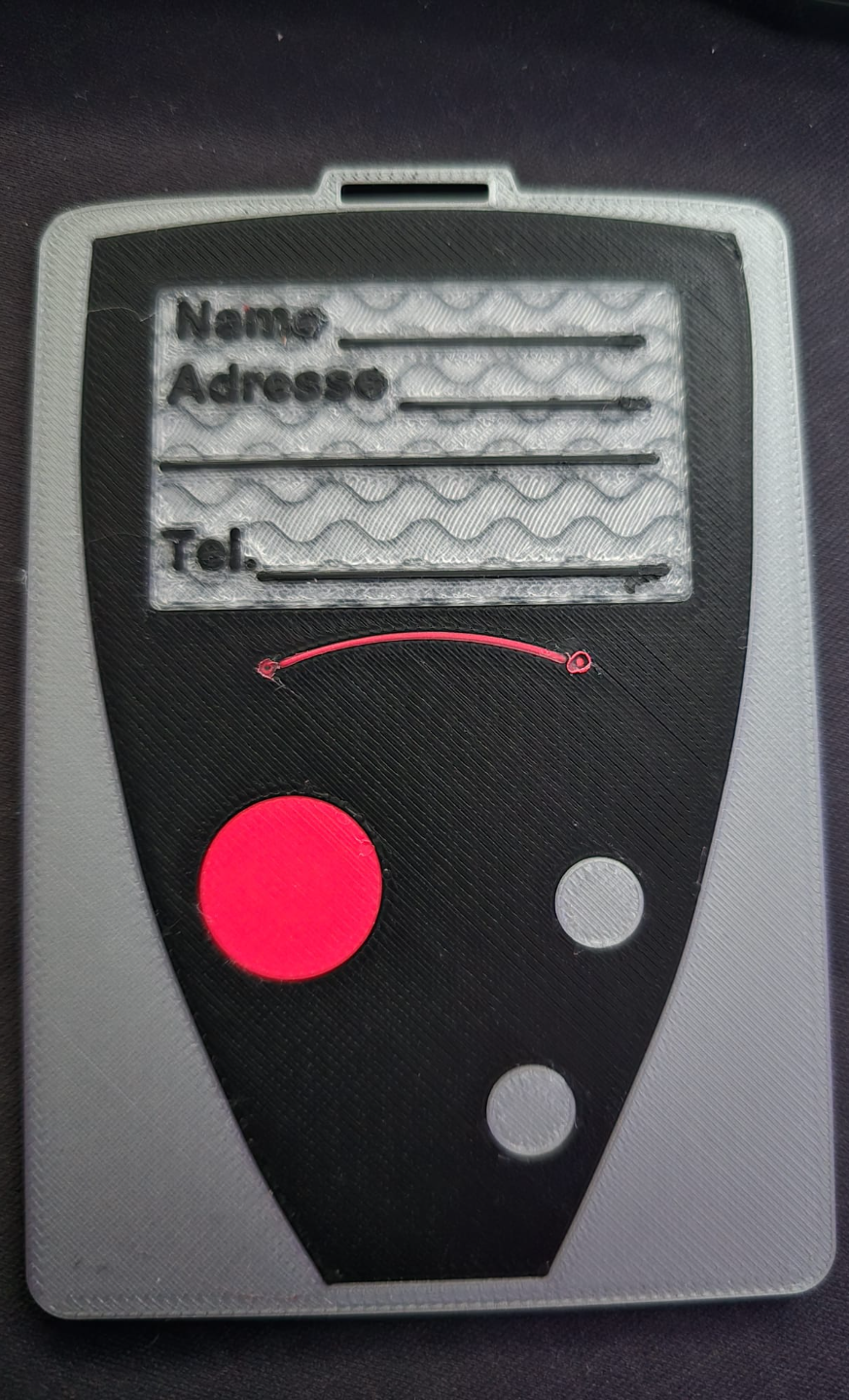 Melder Kofferschild