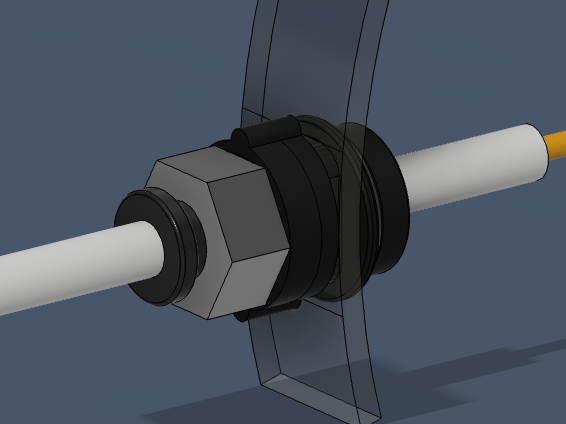 AMS HT External Spool Adapter for PC4-M6 Connector