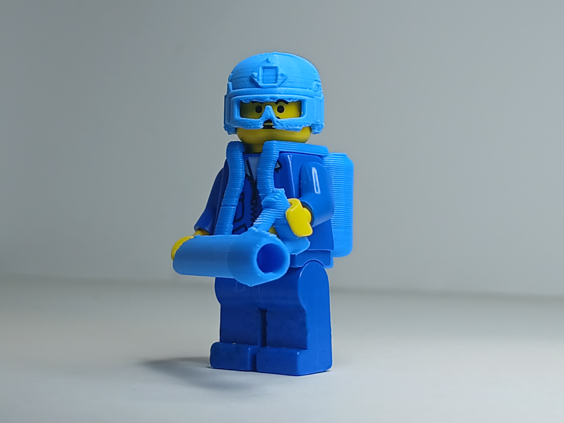 Flamethrower Minifigure Brick