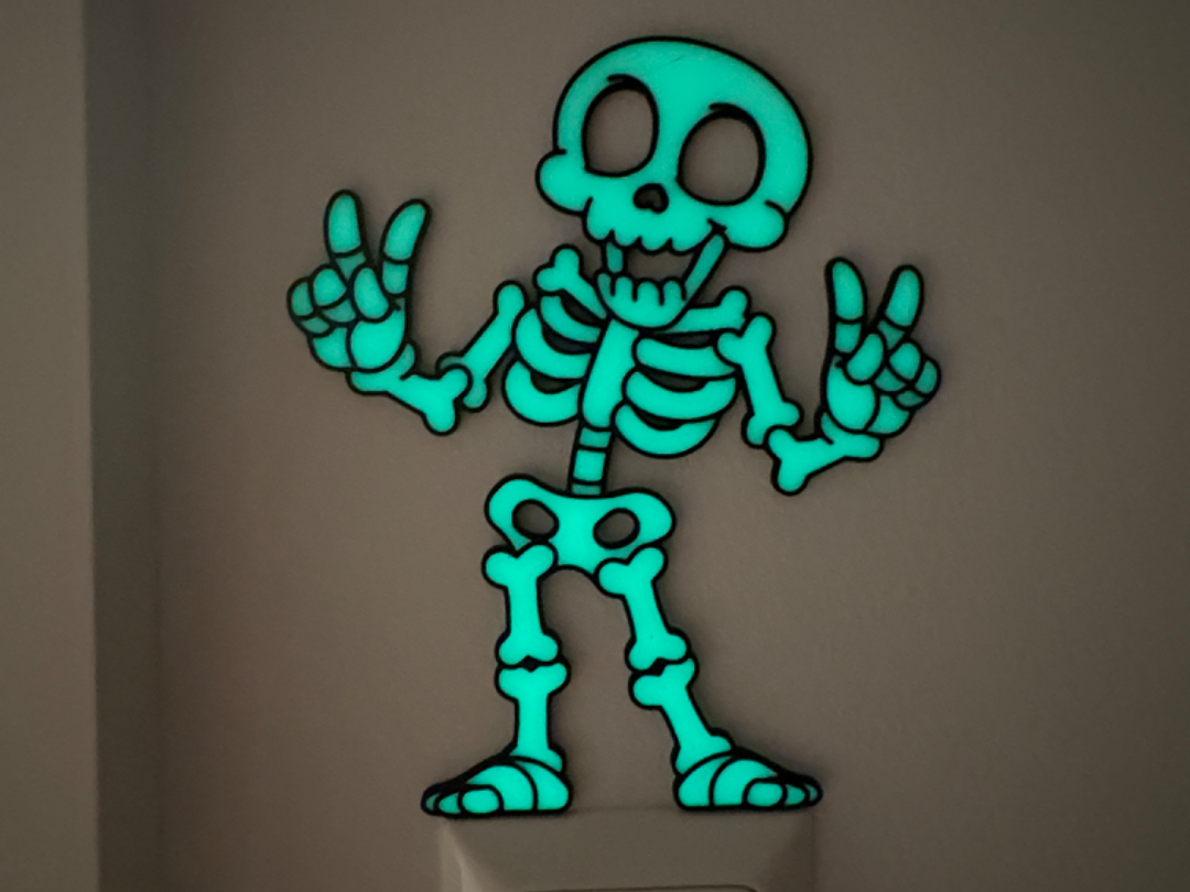 Halloween Skelett