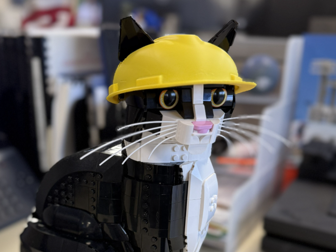 Hard Hat for your LEGOs Cat!
