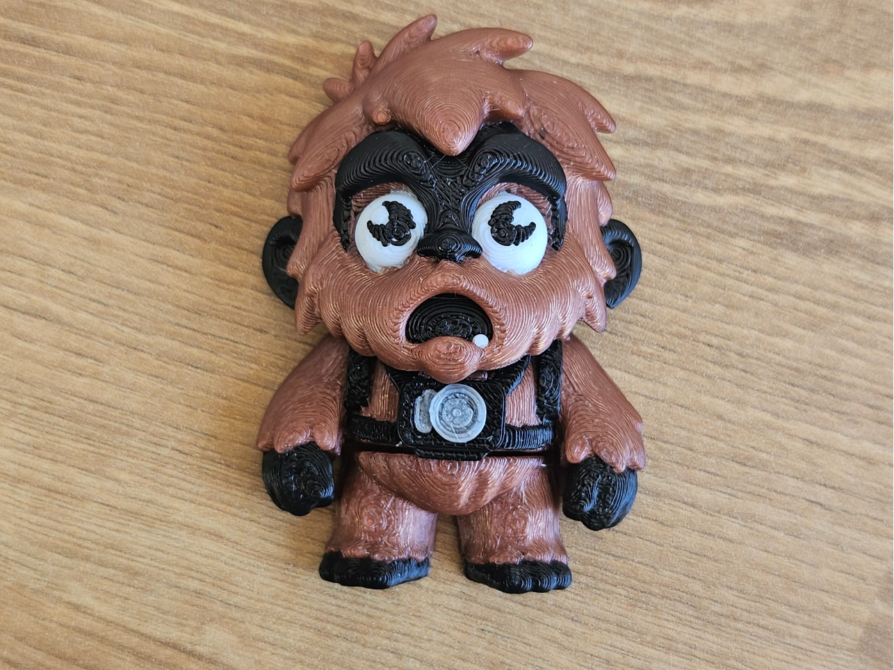 Bigfoot from the Bigfoot vlogs micro hero flexi