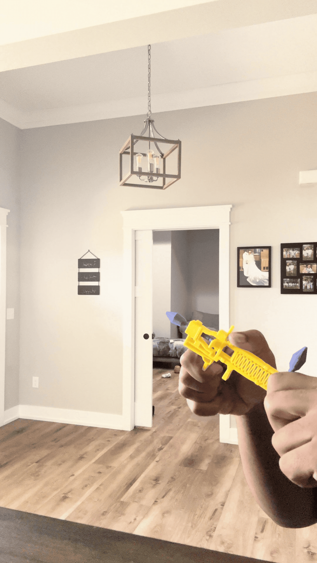 Spring Rocket Launcher - Print in Place - 10ft