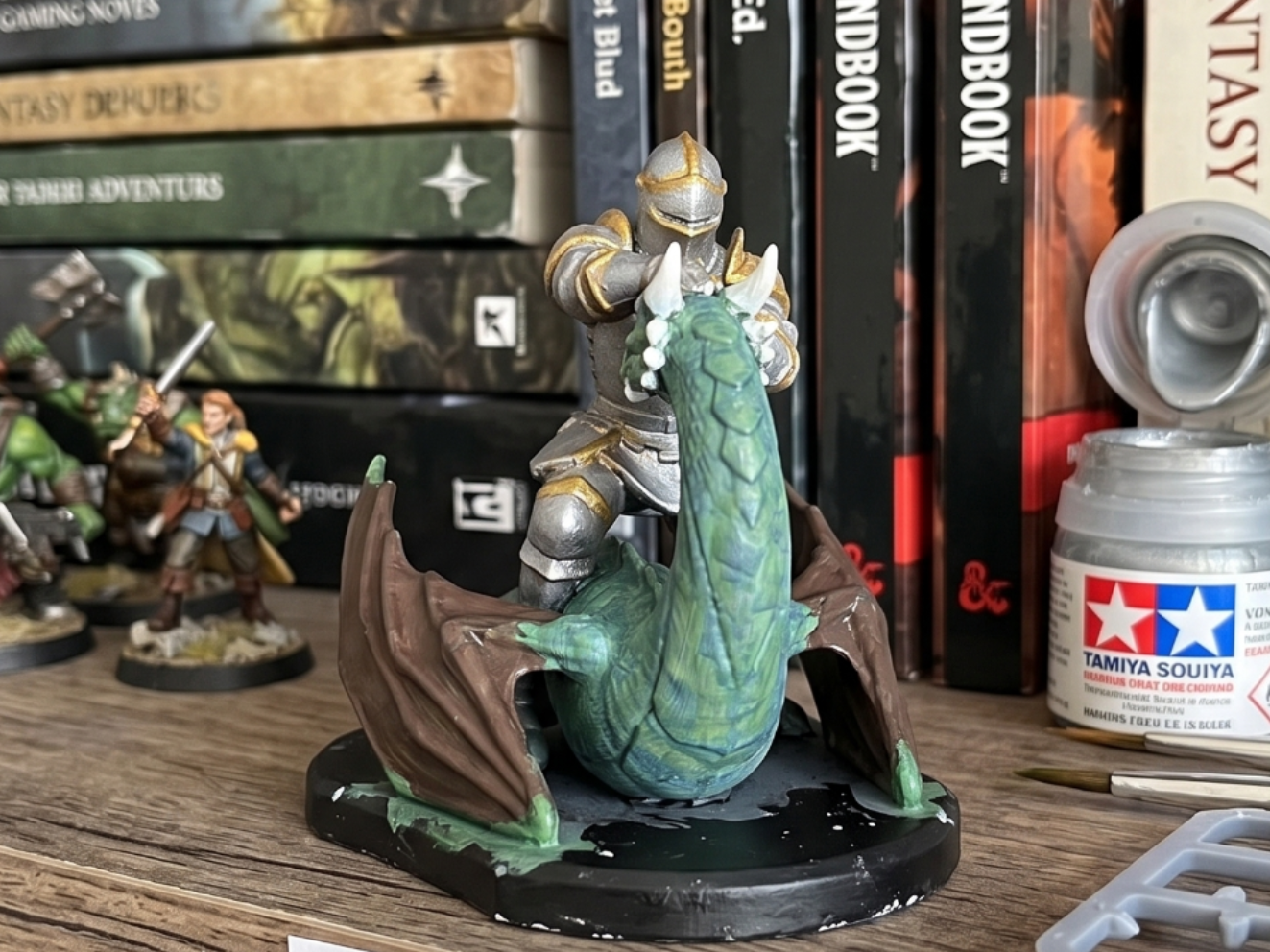 The Dragon Tamer - Dark Fantasy Miniature