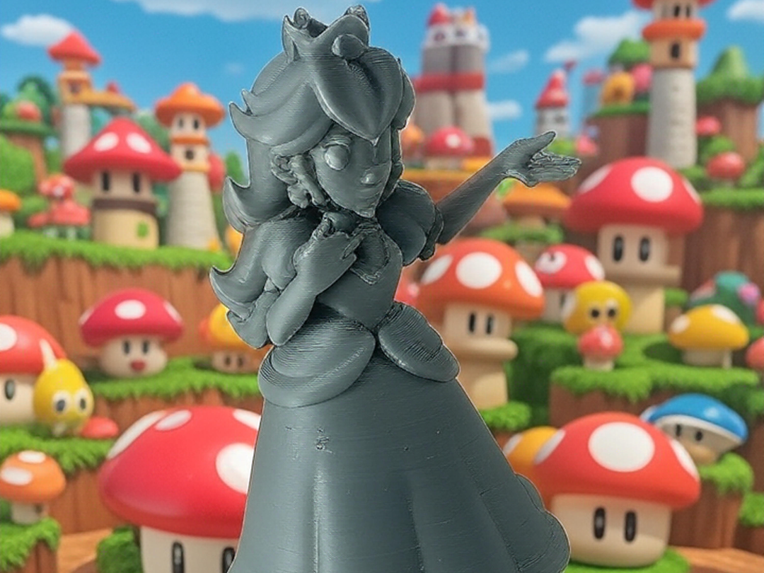 Princesse Peach bras tendu Super Mario