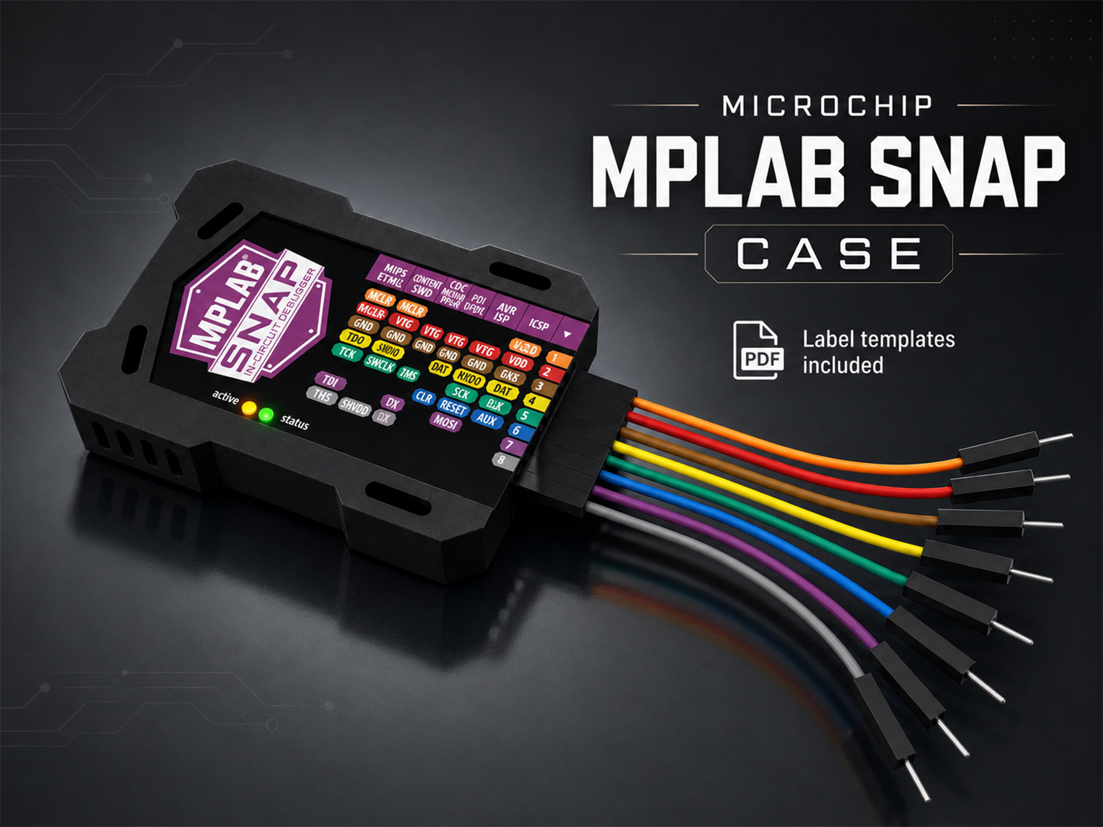 Microchip MPLAB SNAP case