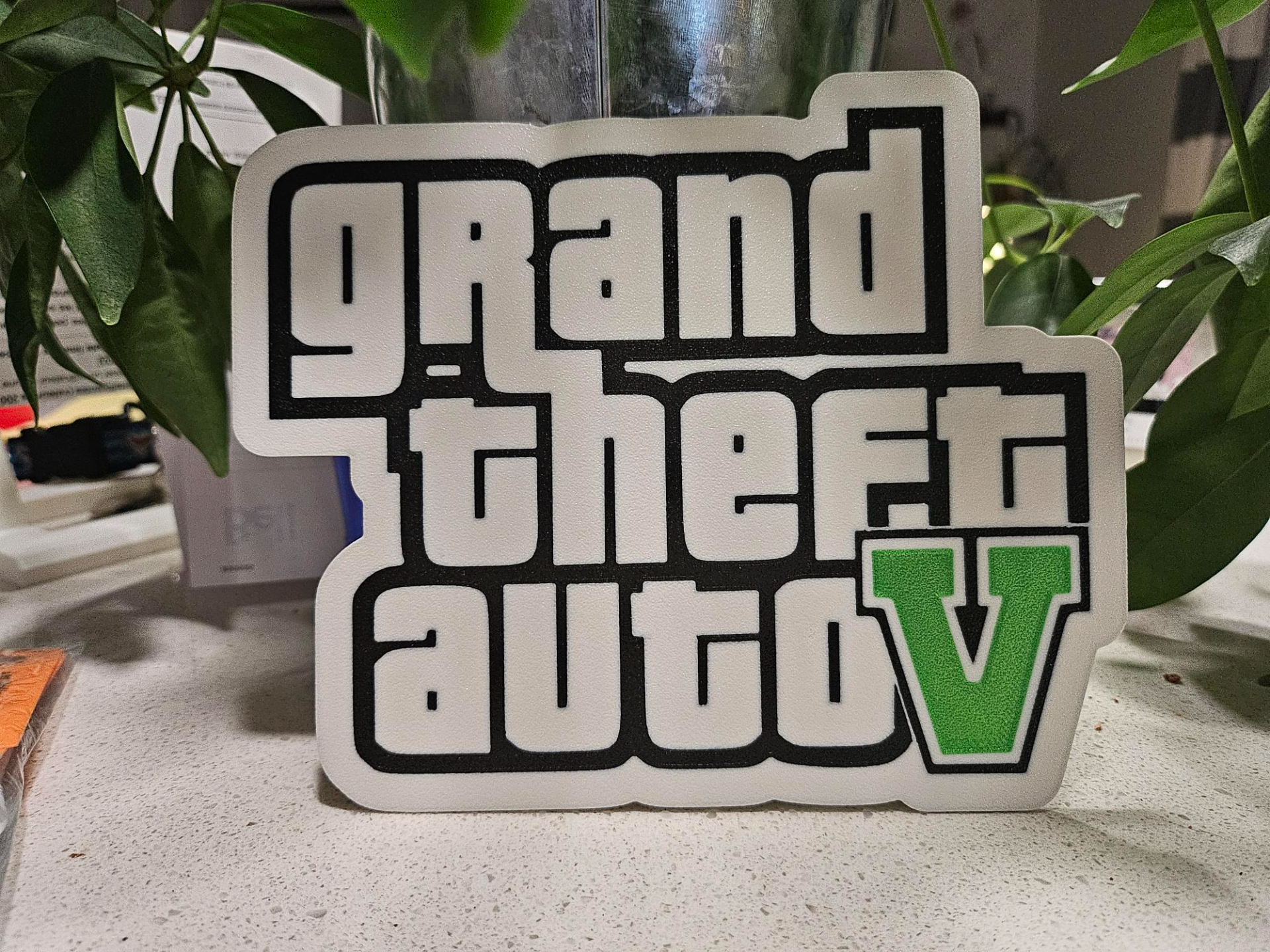 GTA-5-Logo-Wall Art
