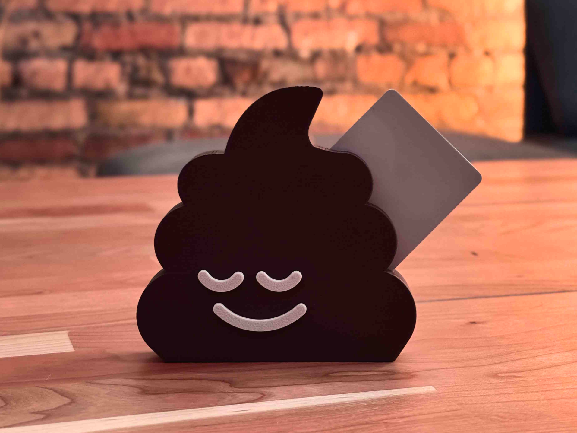 Cute Poop Gift Card Holder