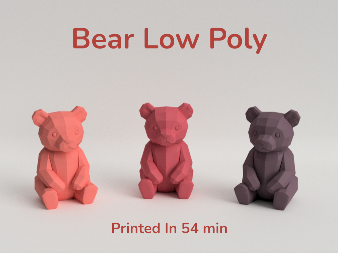Bear Low Poly