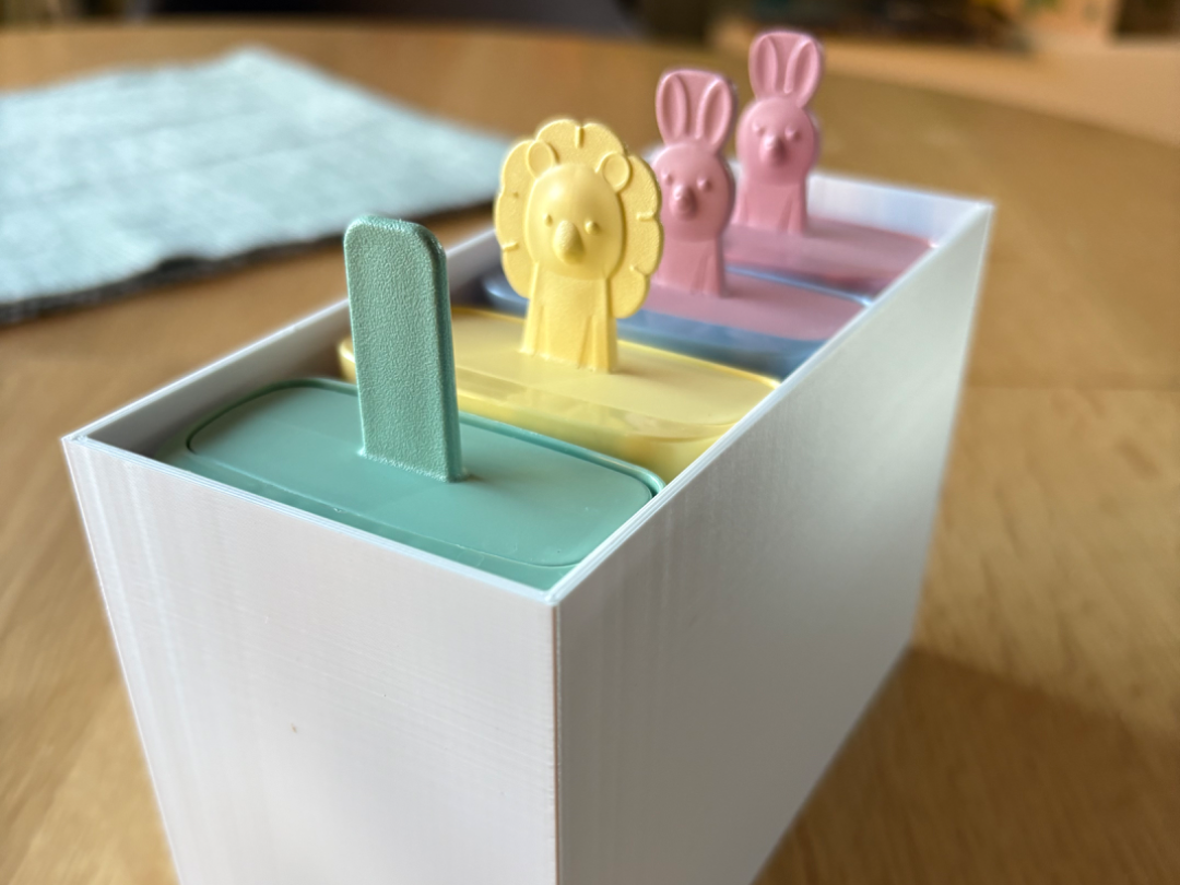 Holder for Popsicle Mold / Behälter für Eisform