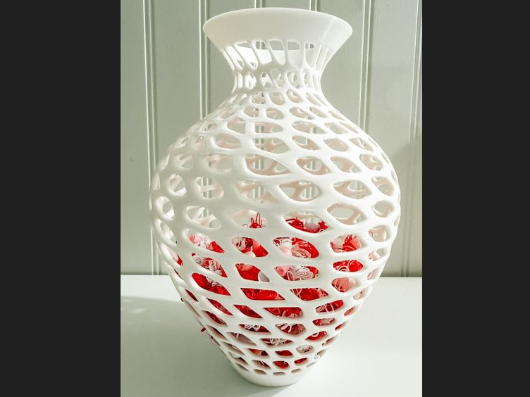 Large Voronoi Vase