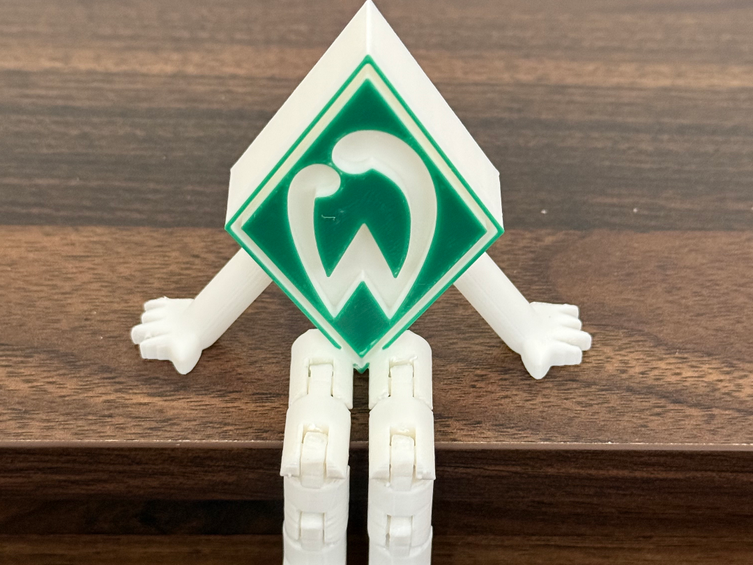 SV Werder Bremen Logo mit Wackelbeinen