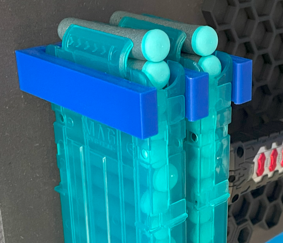 Wall mount Mag holder for XShot Zuru