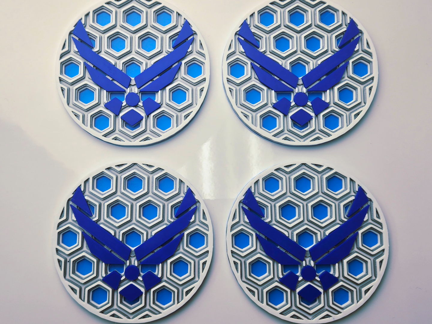US Air Force Mosaic Coaster