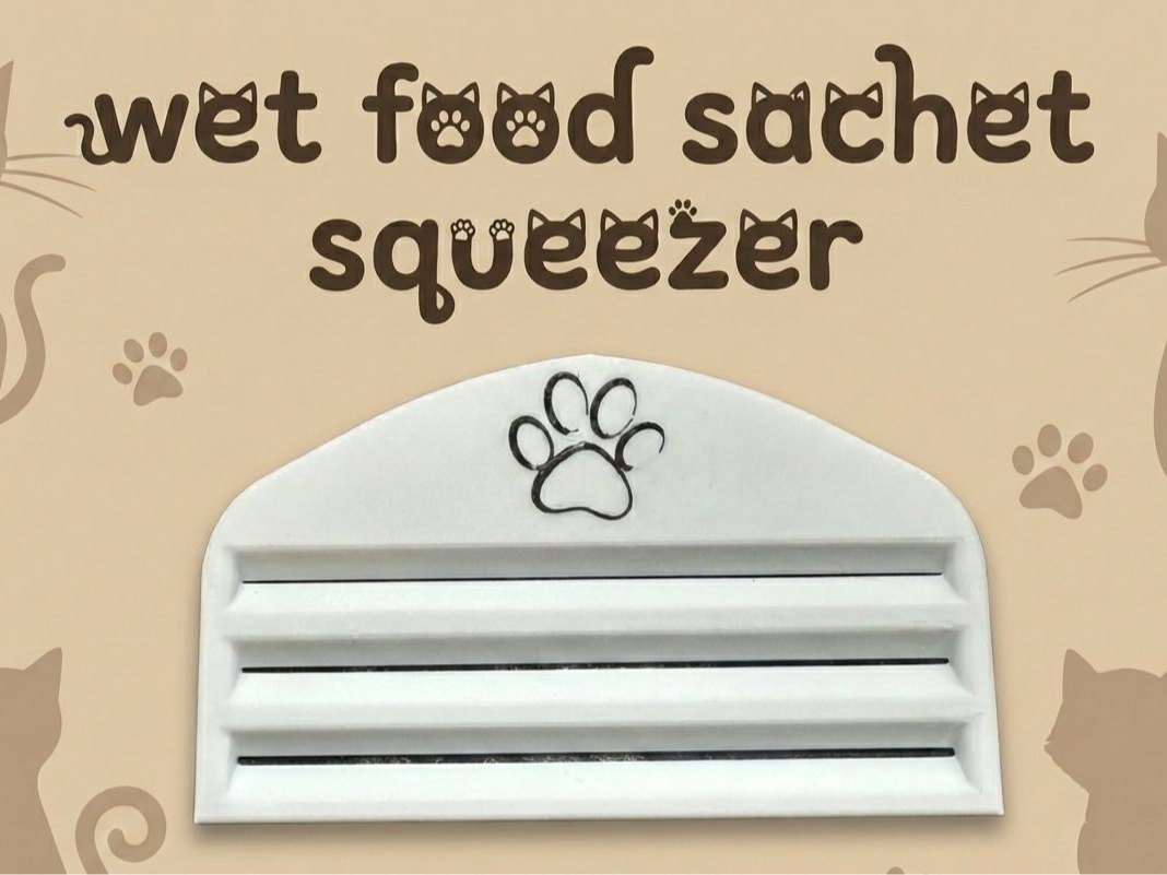 wet food sachet squeezer Cat & smool dog