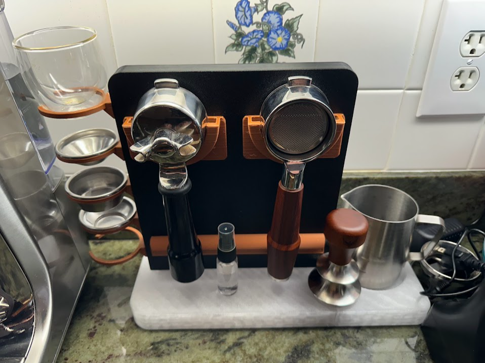 54mm portafilter and cup adapter for 3DSlash stand
