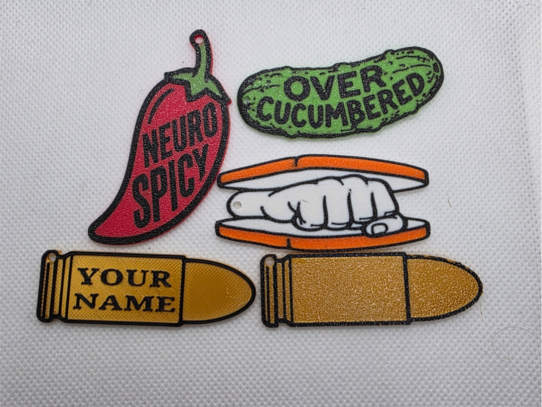 NOVELTY KEYRINGS