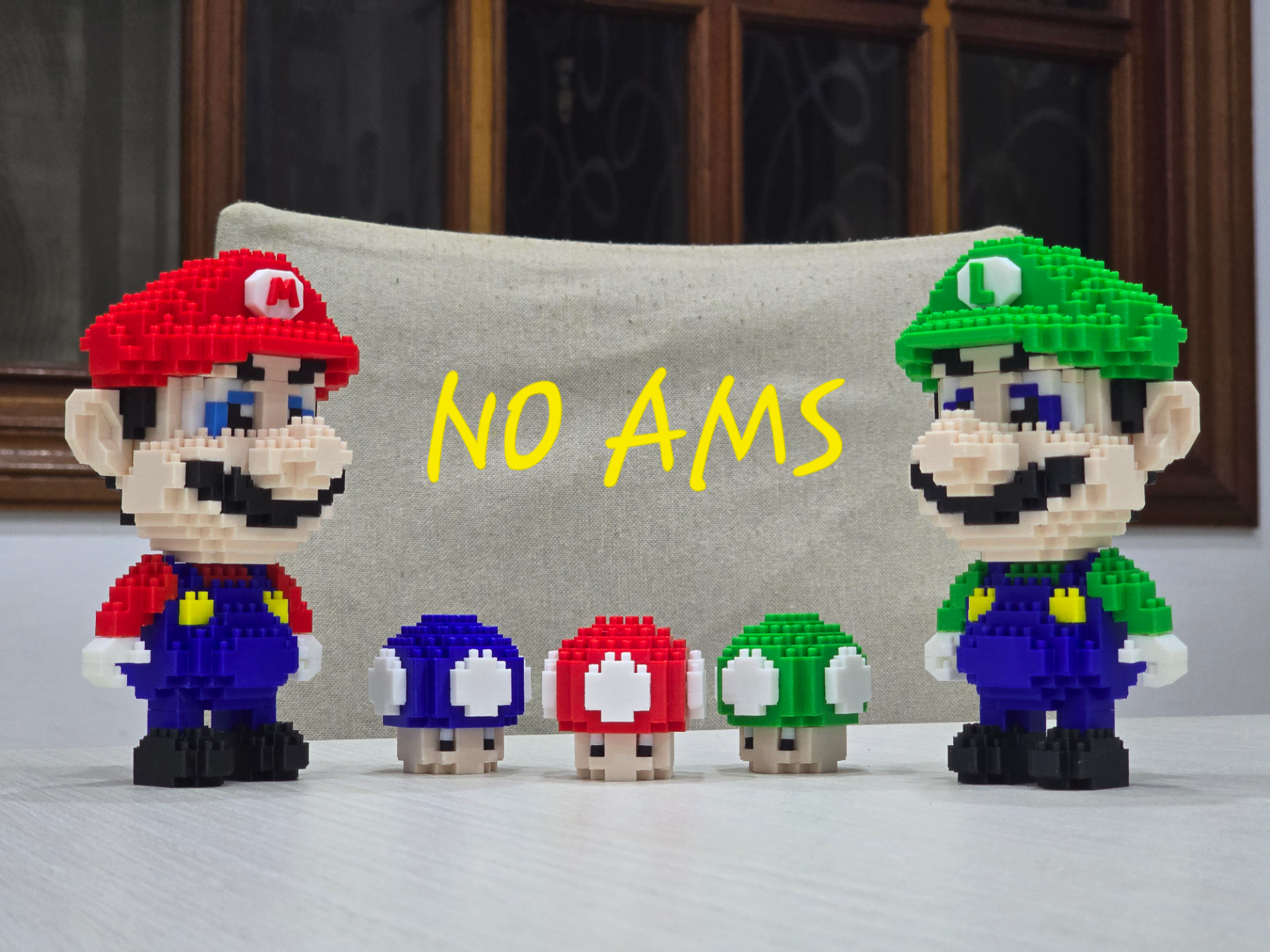 Super Mario Bros stile mattoncini